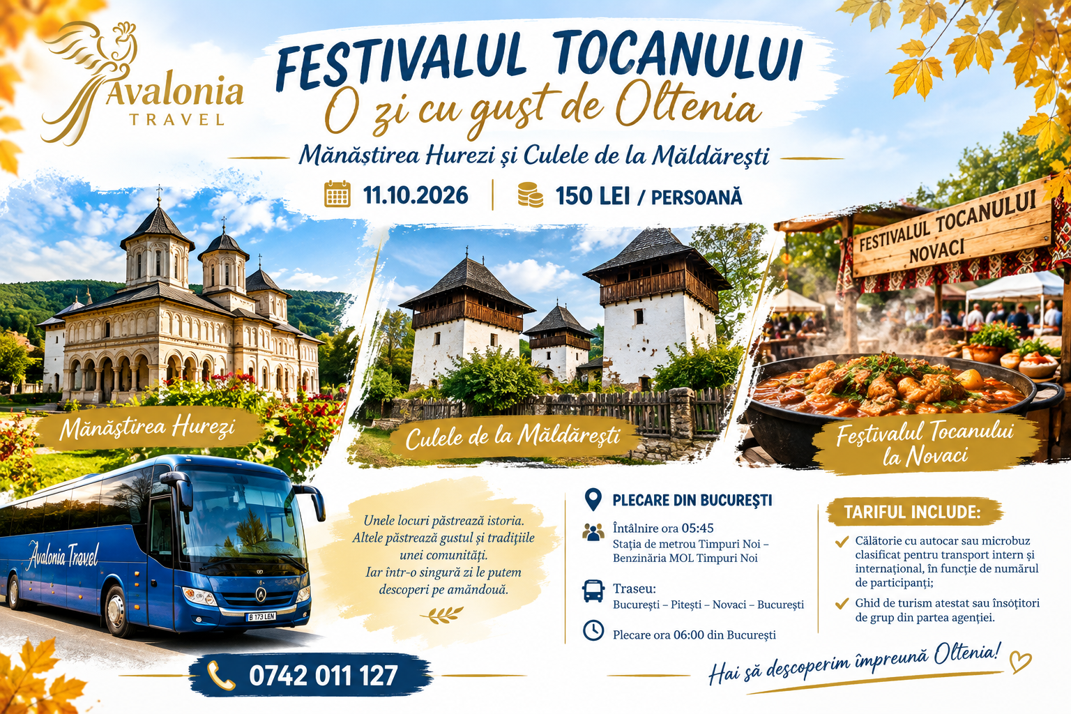 FESTIVALUL TOCANULUI – O zi cu gust de Oltenia 11.10.2026
